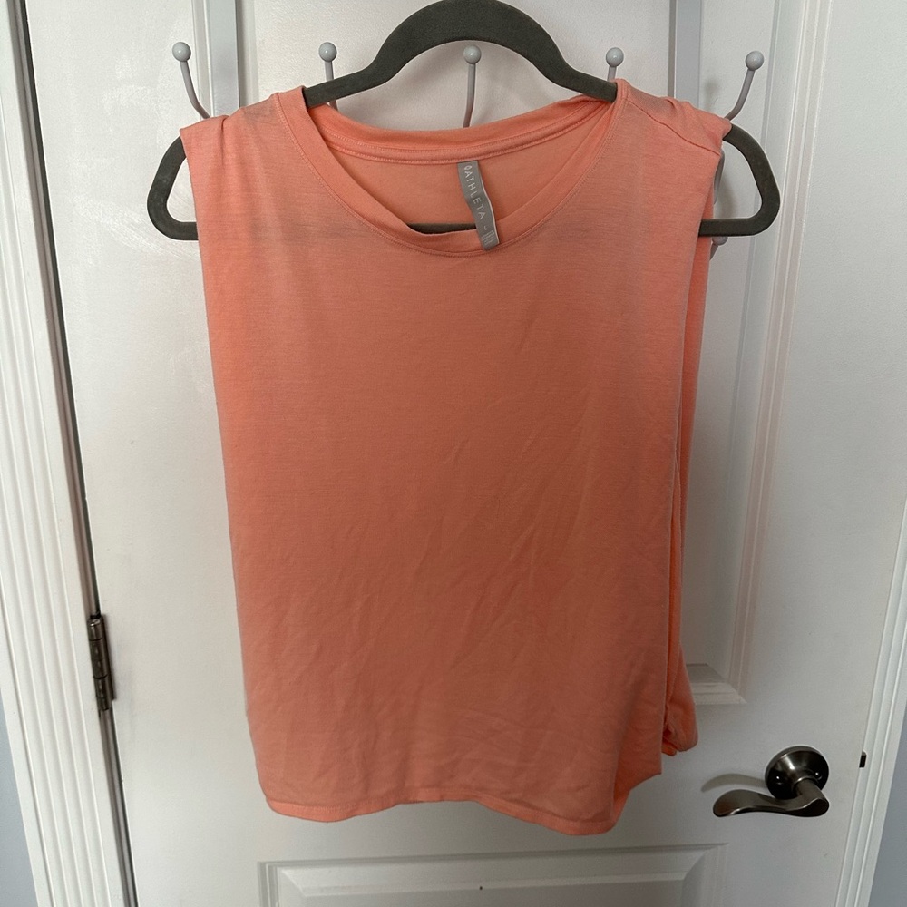 *EUC*Sz L*Athleta* cutoff tank